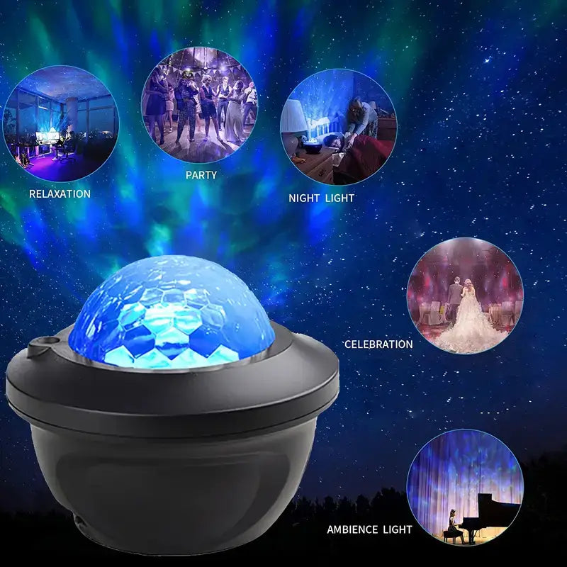 Proyector LED galaxia® - Crea un ambiente acogedor