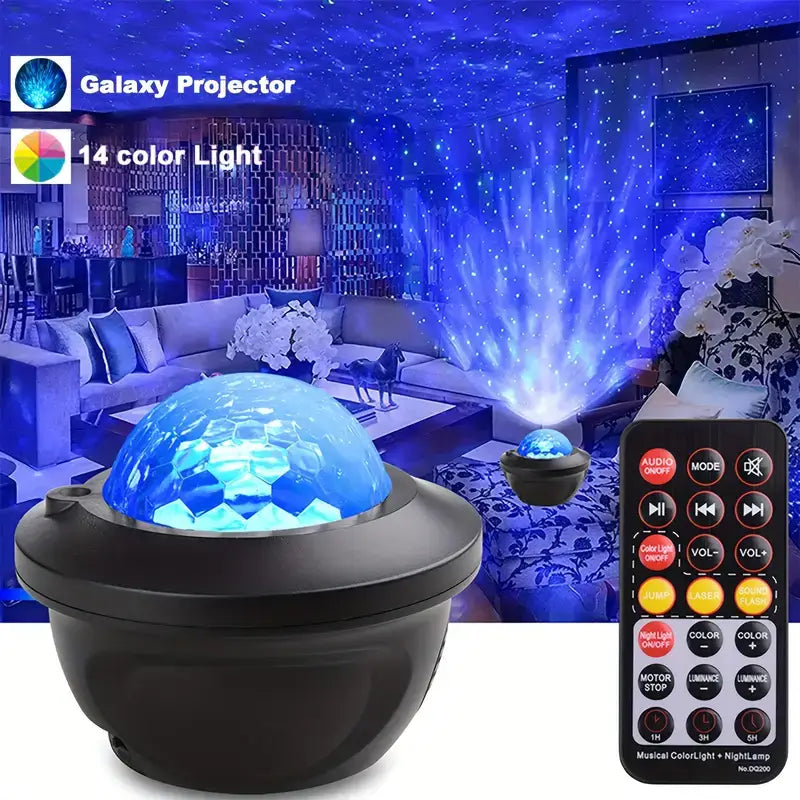 Proyector LED galaxia® - Crea un ambiente acogedor